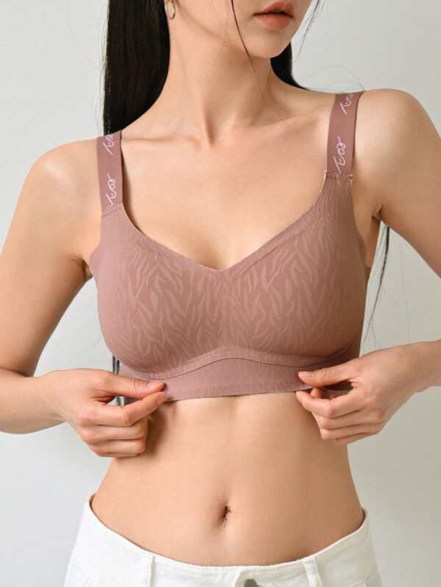 Printed Letter Graphic Bra-Soco Hoodie