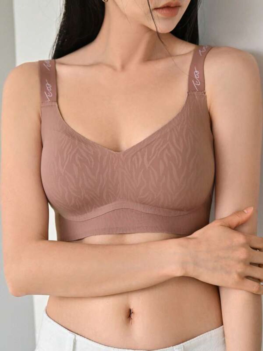 Printed Letter Graphic Bra-Soco Hoodie