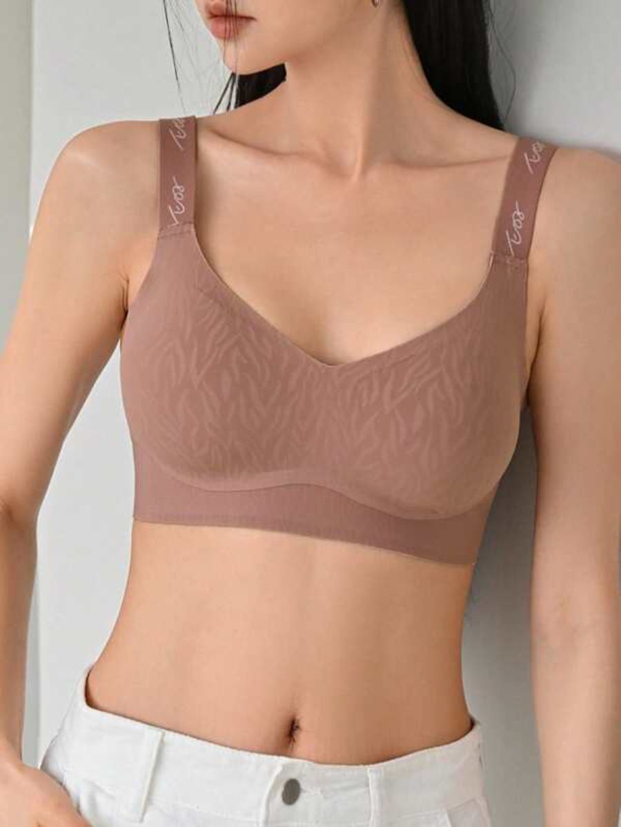 Printed Letter Graphic Bra-Soco Hoodie