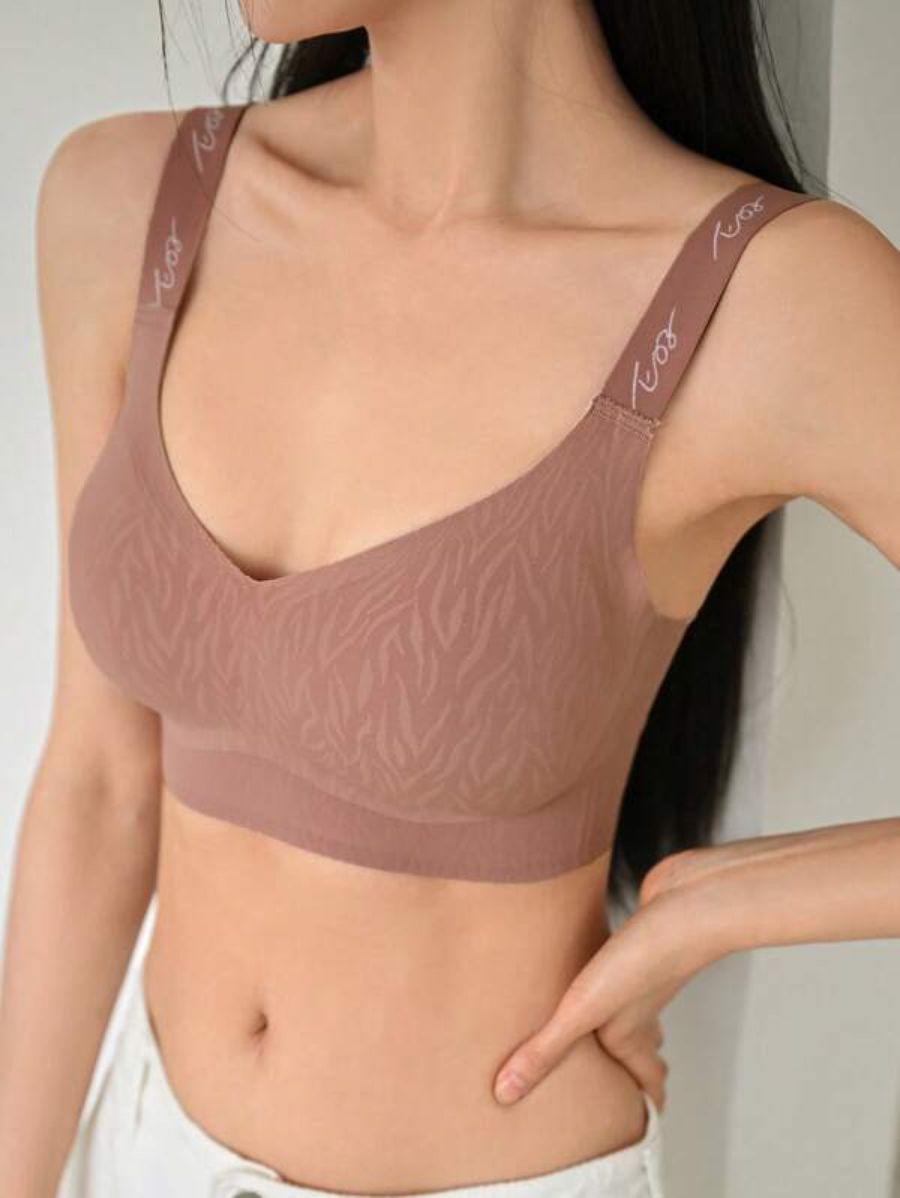 Printed Letter Graphic Bra-Soco Hoodie