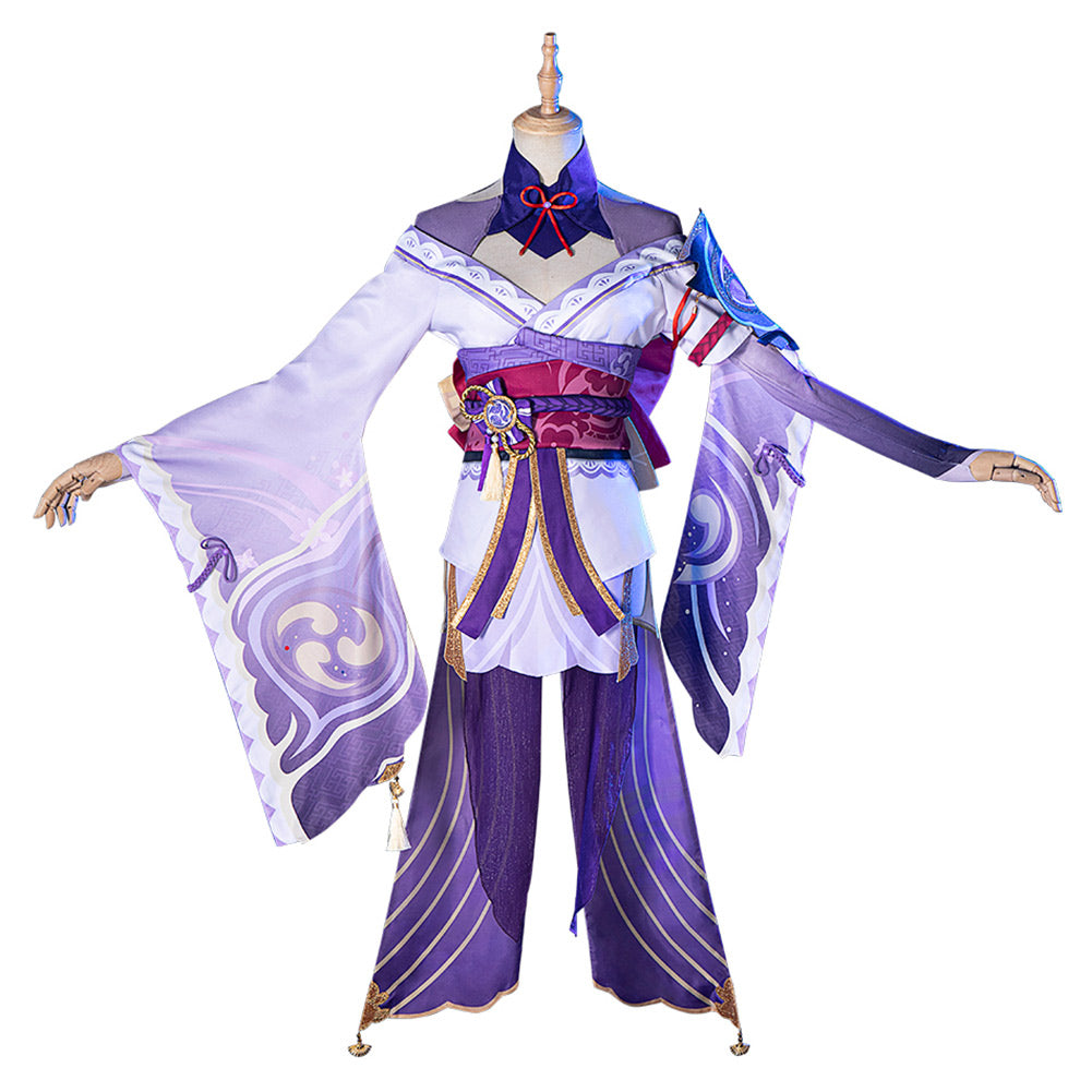 Raiden Shogun Cosplay Costume-Soco Hoodie