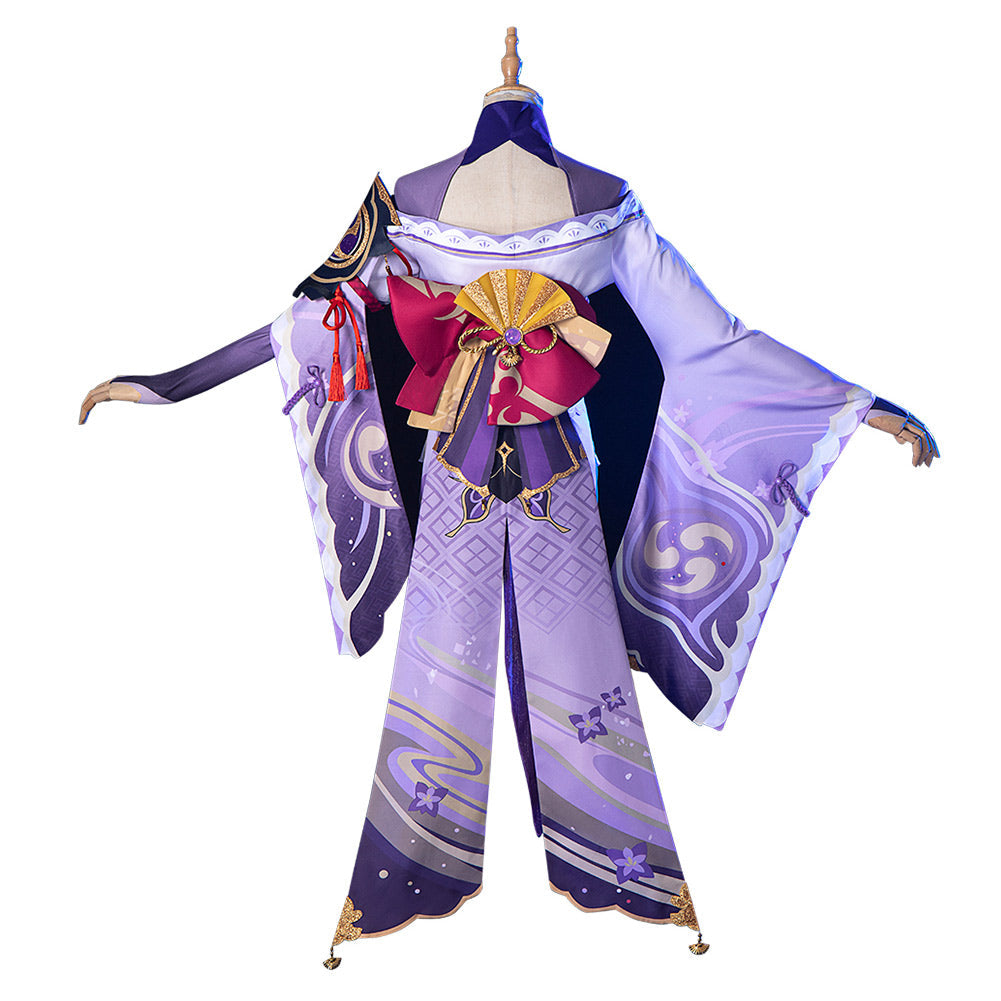 Raiden Shogun Cosplay Costume-Soco Hoodie