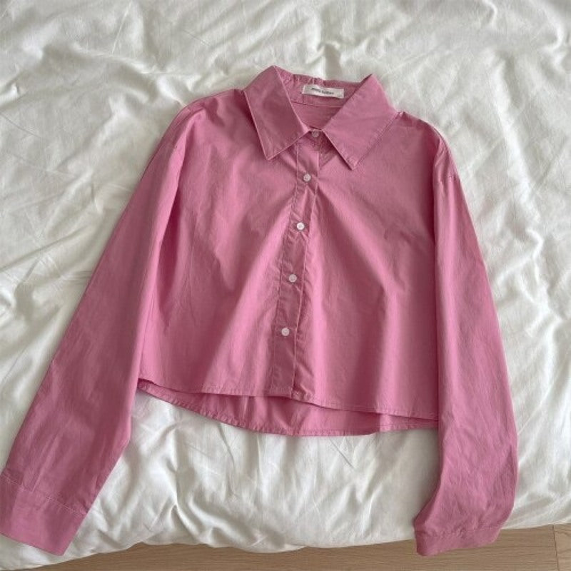 Casual Short Multi Color Shirt Blouses For Women-Soco Hoodie