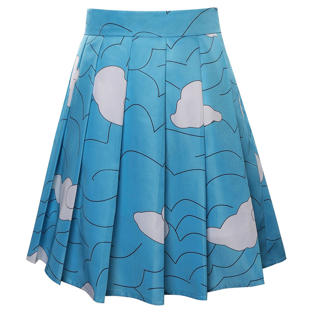 Sakonji Cosplay Costume Pleated Skirt-Soco Hoodie