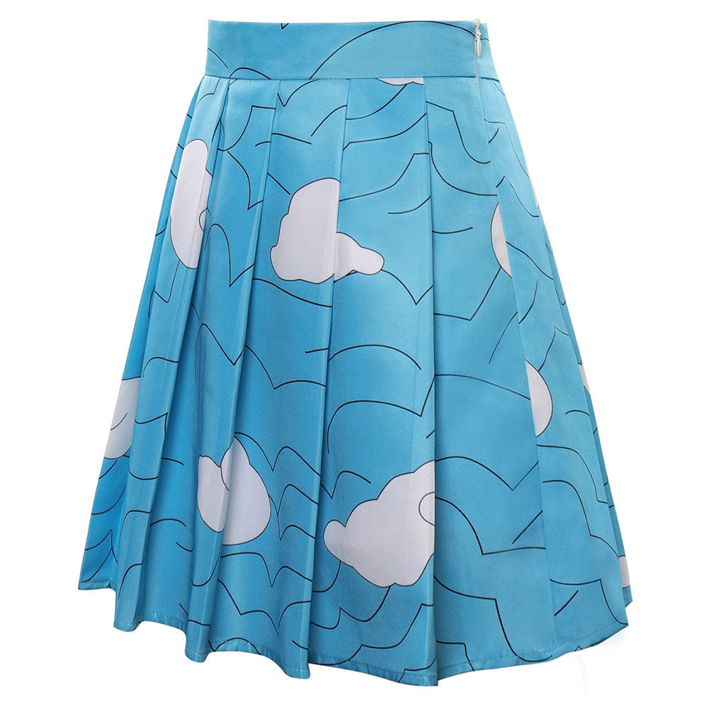 Sakonji Cosplay Costume Pleated Skirt-Soco Hoodie