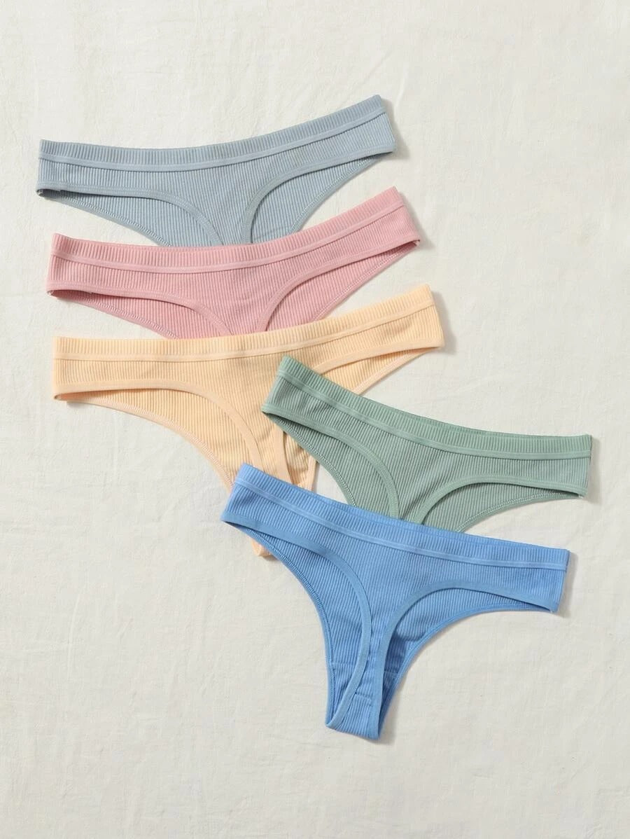 Set Of 5 Simple Thong Set-Soco Hoodie