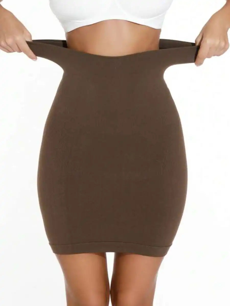 Solid Shapewear Slip-Soco Hoodie