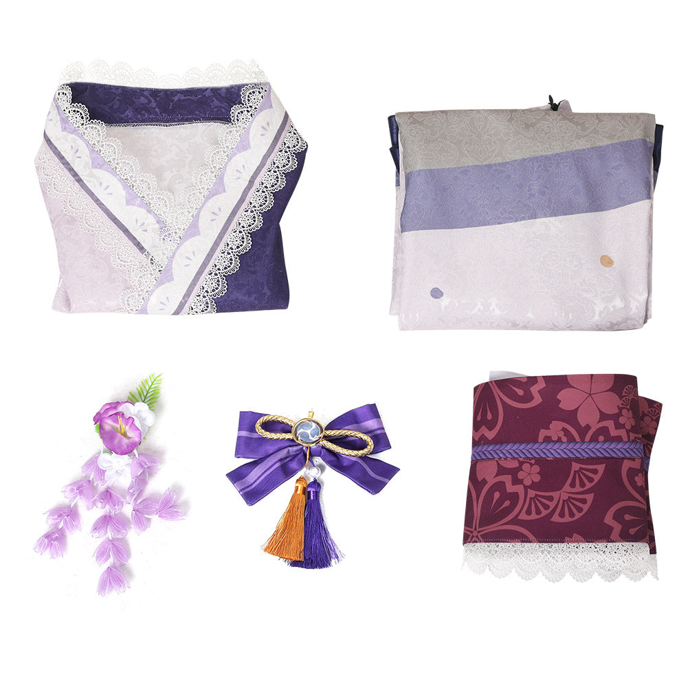 Shogun Cosplay Costume Kimono-Soco Hoodie