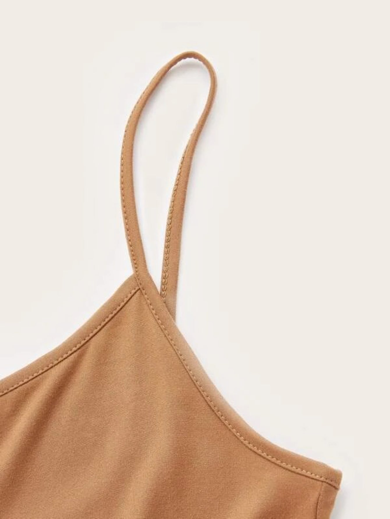 Solid Cami Lounge Dress-Soco Hoodie