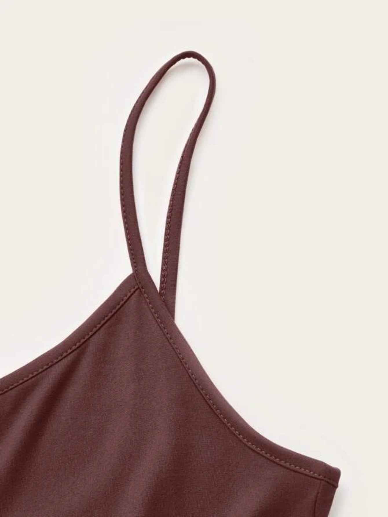 Solid Cami Lounge Dress-Soco Hoodie