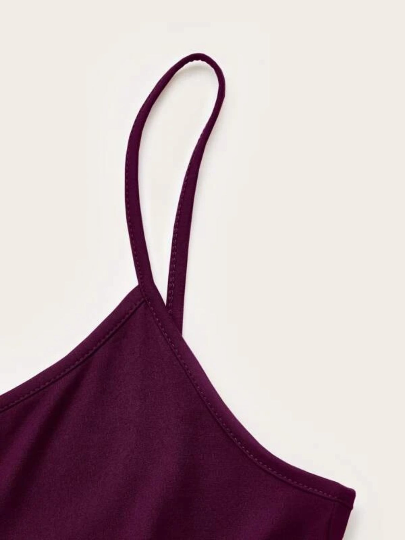 Solid Cami Lounge Dress-Soco Hoodie