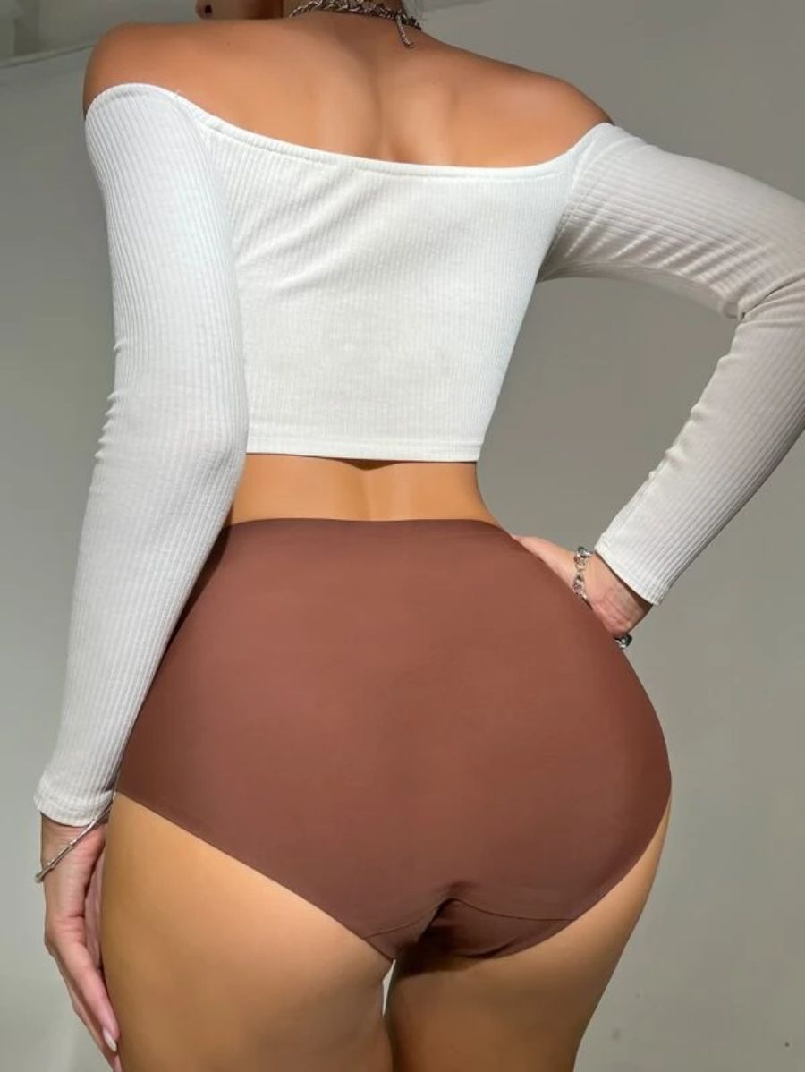 Solid Design Panty-Soco Hoodie