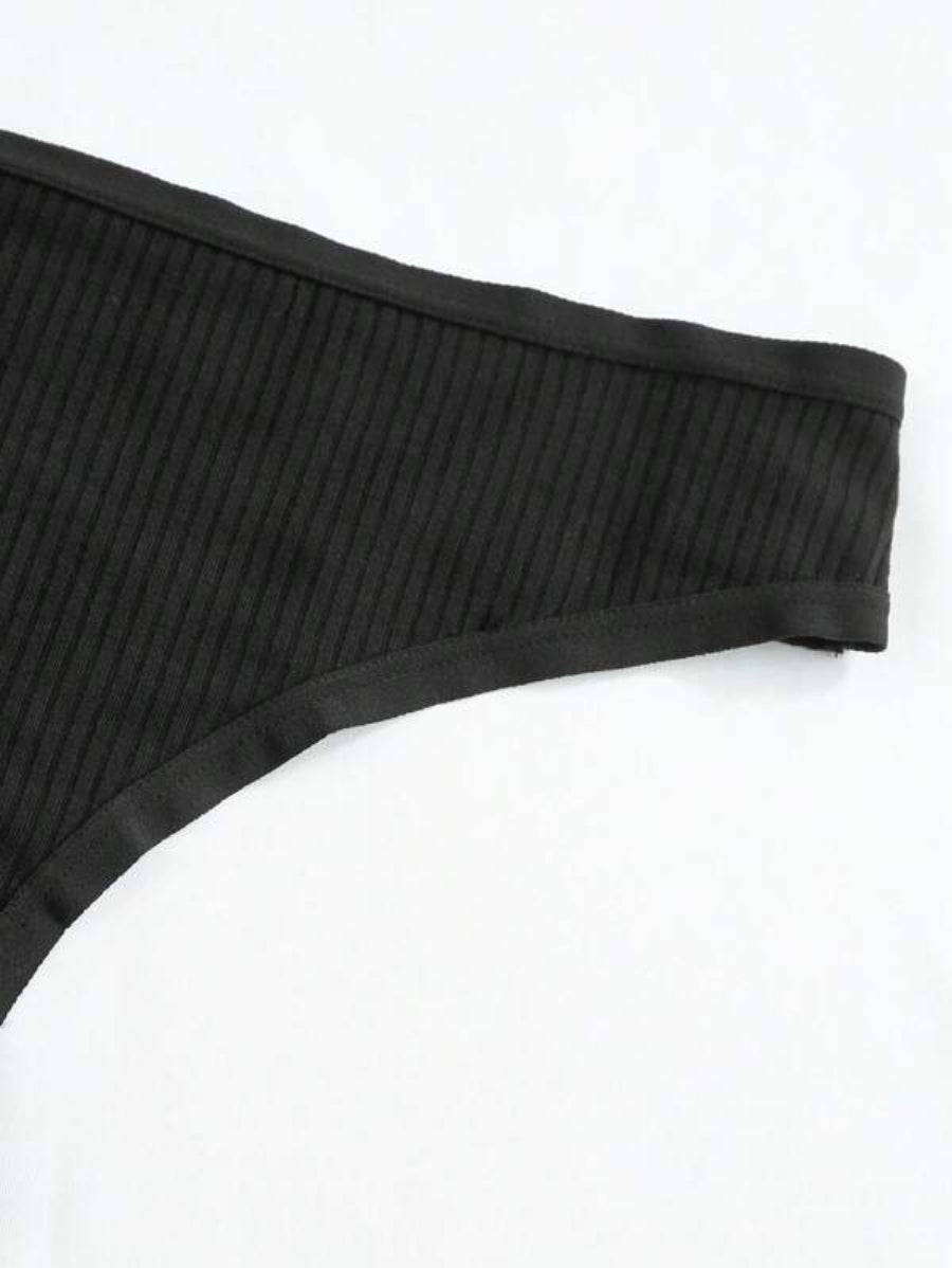 Solid Rib Lingerie Set-Soco Hoodie