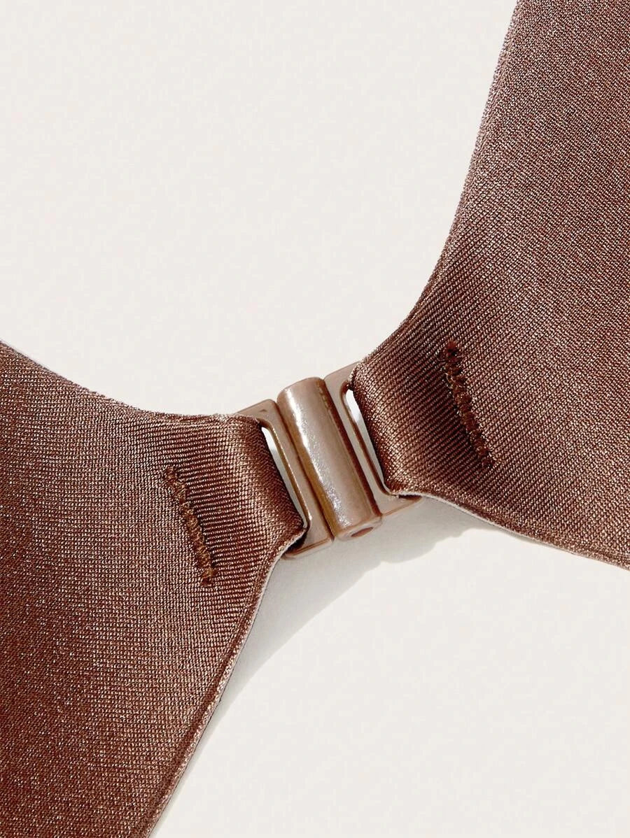 Solid Self Adhesive Bra-Soco Hoodie