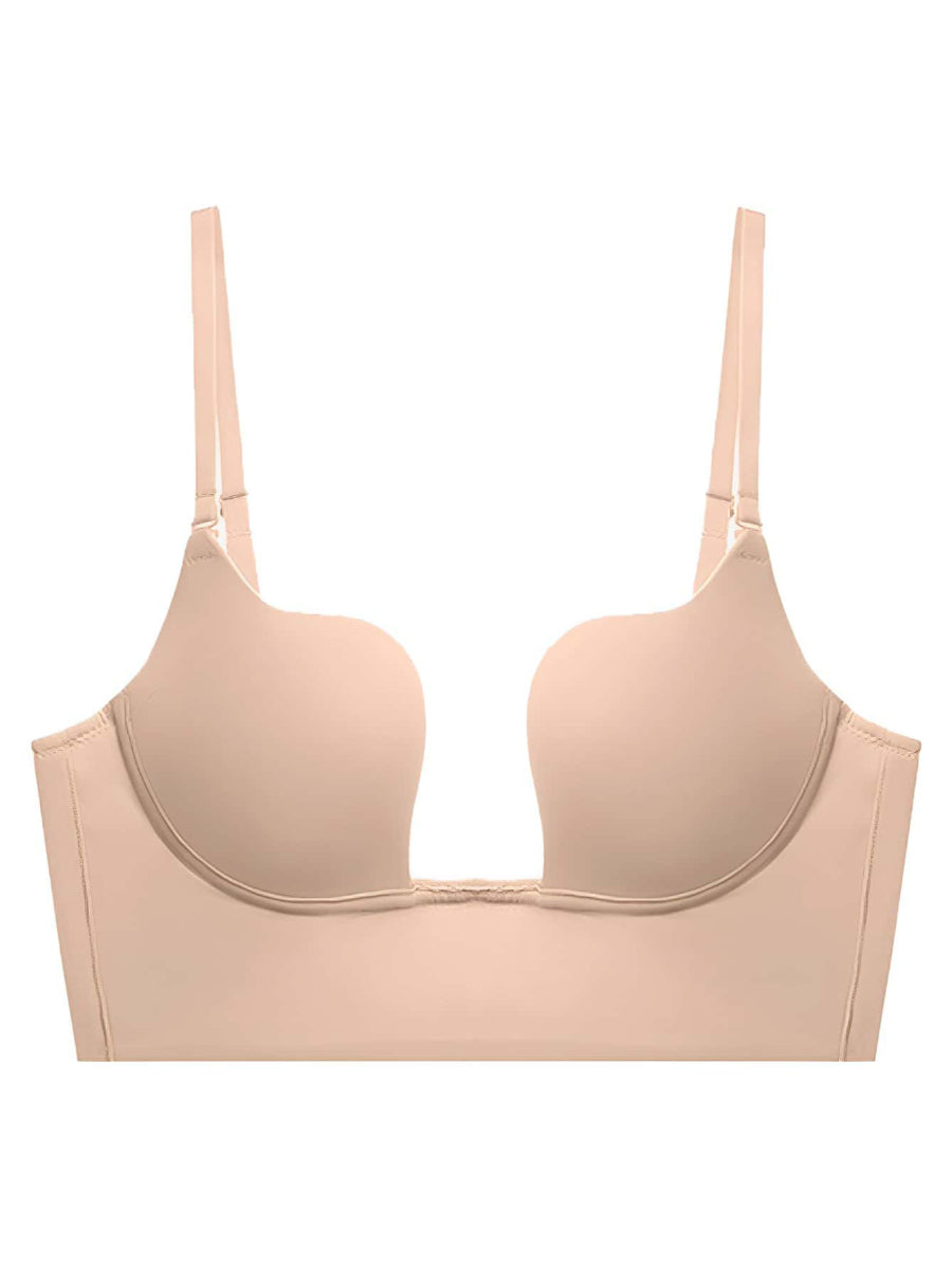 Solid Underwire Bra-Soco Hoodie