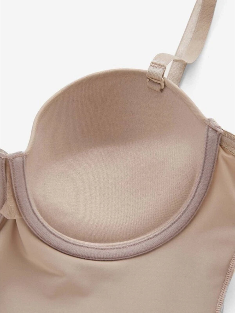 Solid Underwire Shapewear Slips-Soco Hoodie