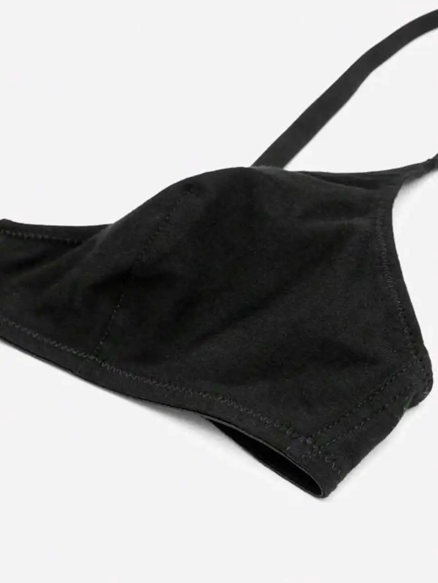 Plain Wireless Bra-Soco Hoodie