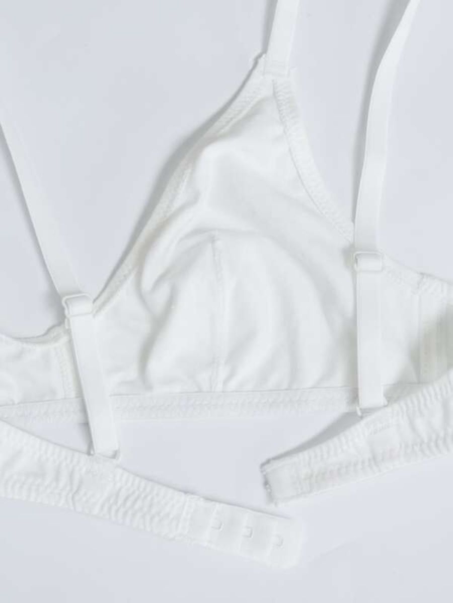 Plain Wireless Bra-Soco Hoodie