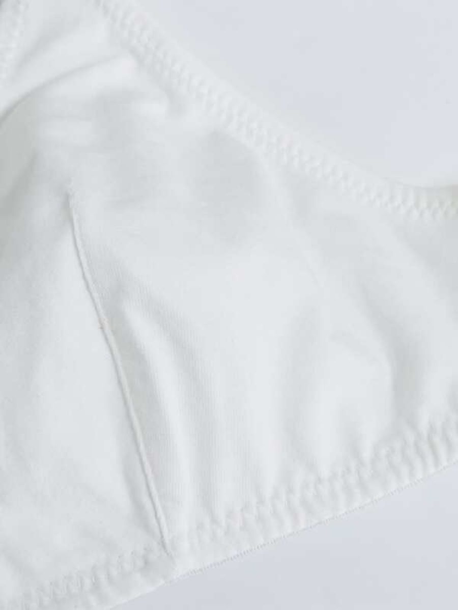 Plain Wireless Bra-Soco Hoodie