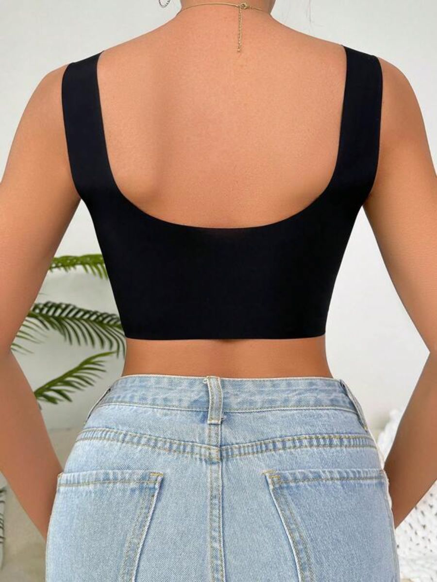 Solid Wireless Design Bra-Soco Hoodie