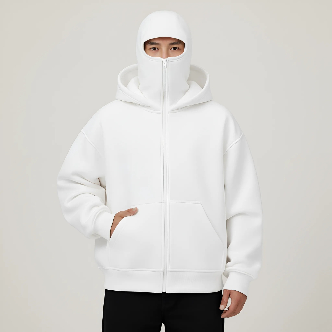 Streetwear Inspired Full Coverage Hoodie