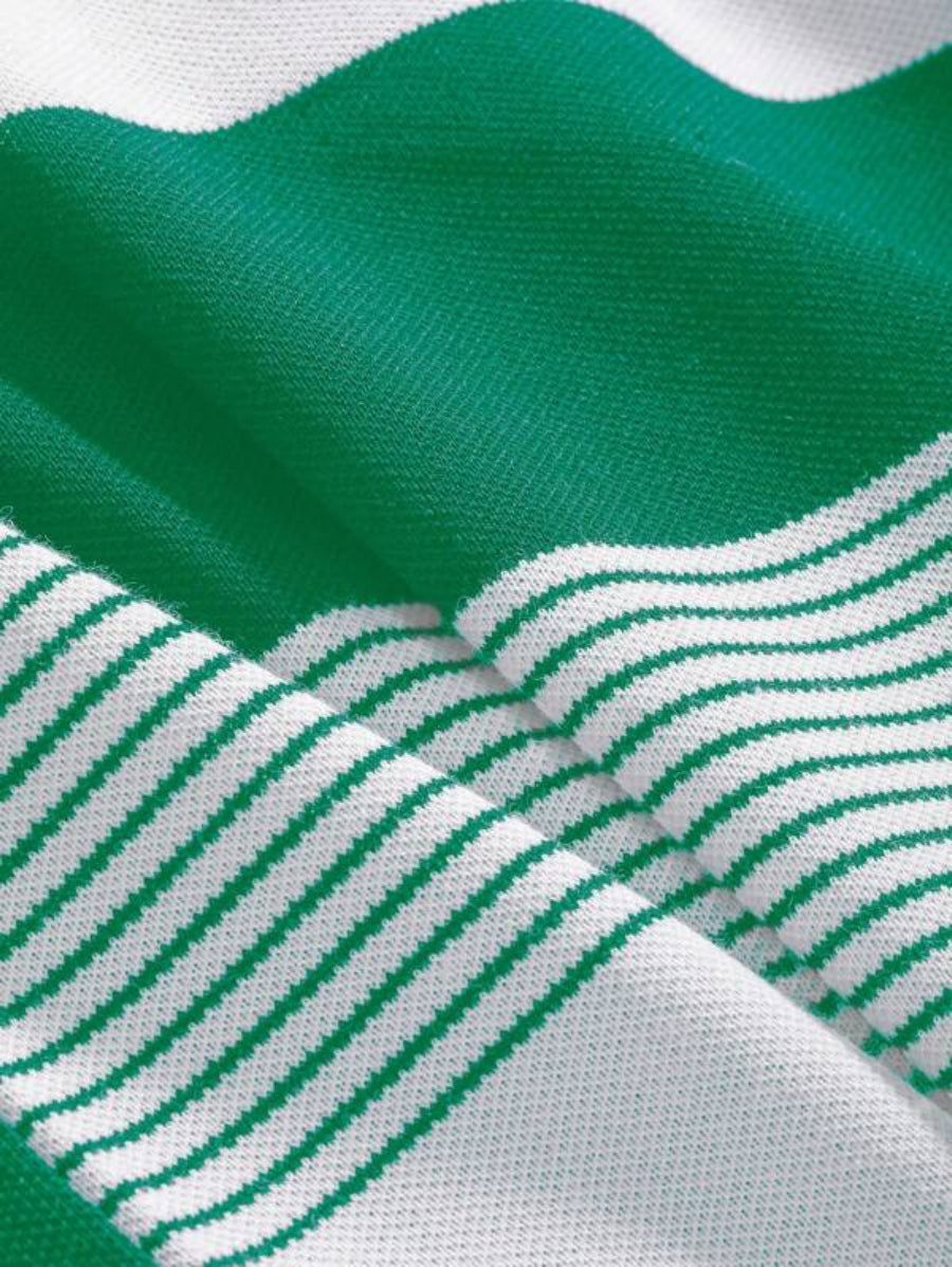 Striped Pattern Block Lounge Set-Soco Hoodie