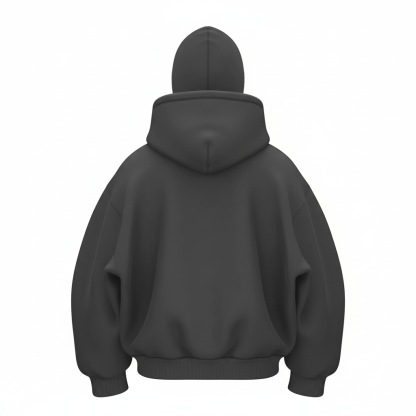 Structured Full Zip Panel Streetwear Design Hoodie