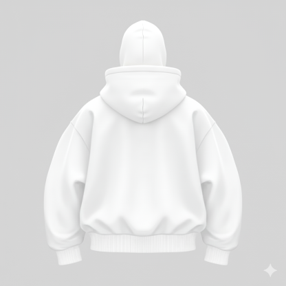 Structured Full Zip Panel Streetwear Design Hoodie