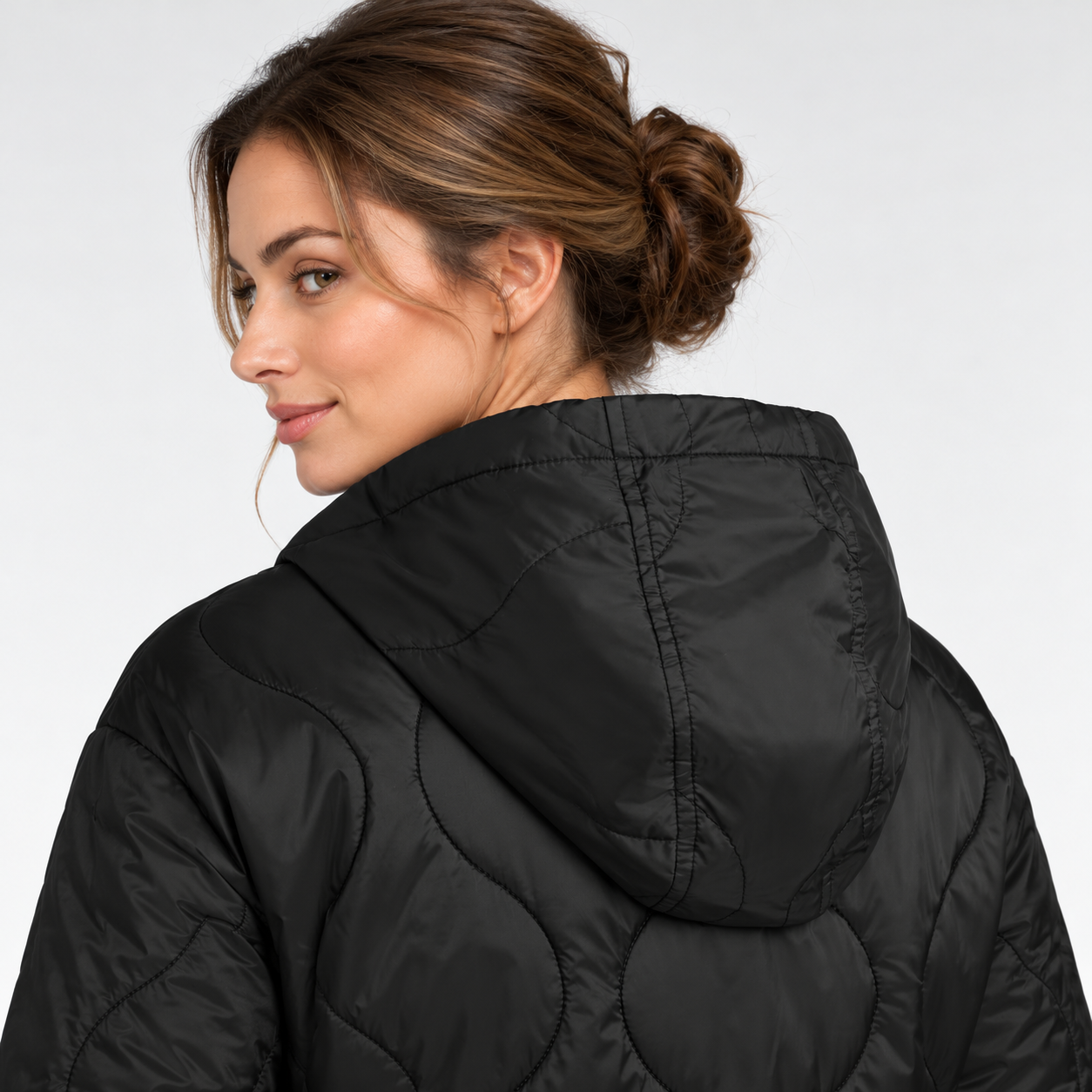 Effortless Everyday Packable Lightweight Puffer Jacket For Women