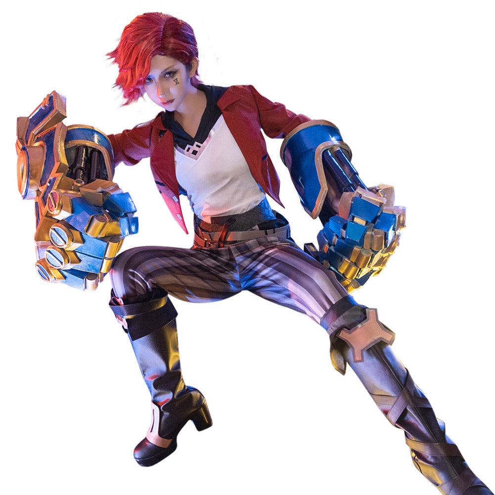 The Piltover Enforcer Outfits-Soco Hoodie