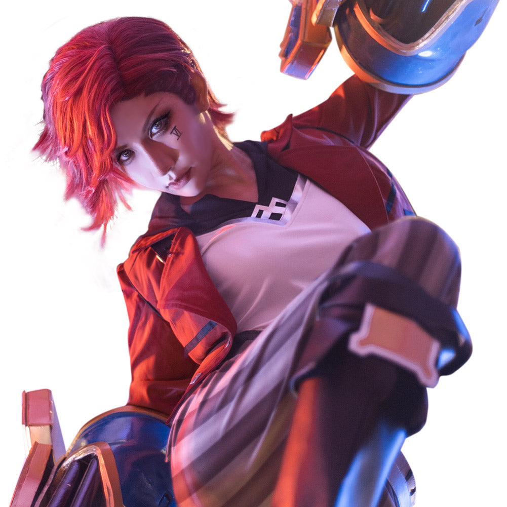 The Piltover Enforcer Outfits-Soco Hoodie