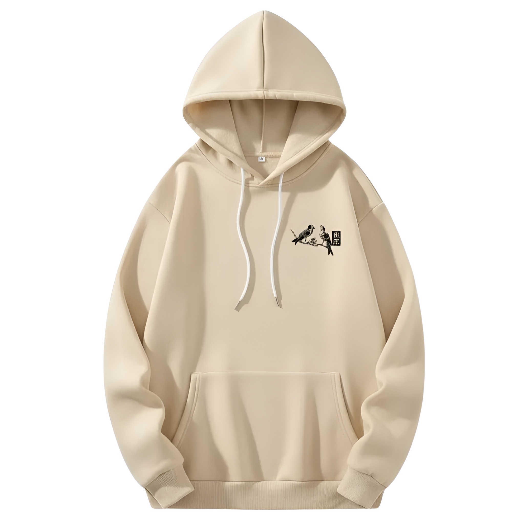 Tokyo Print Geometric Hoodie