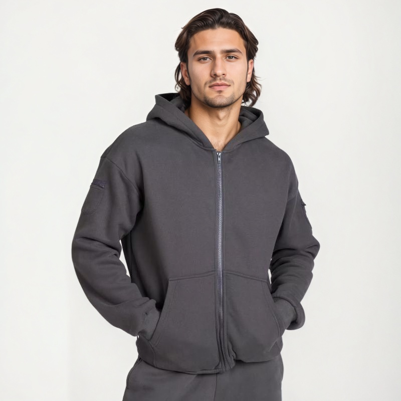 Travel Essentials Zip Hoodie