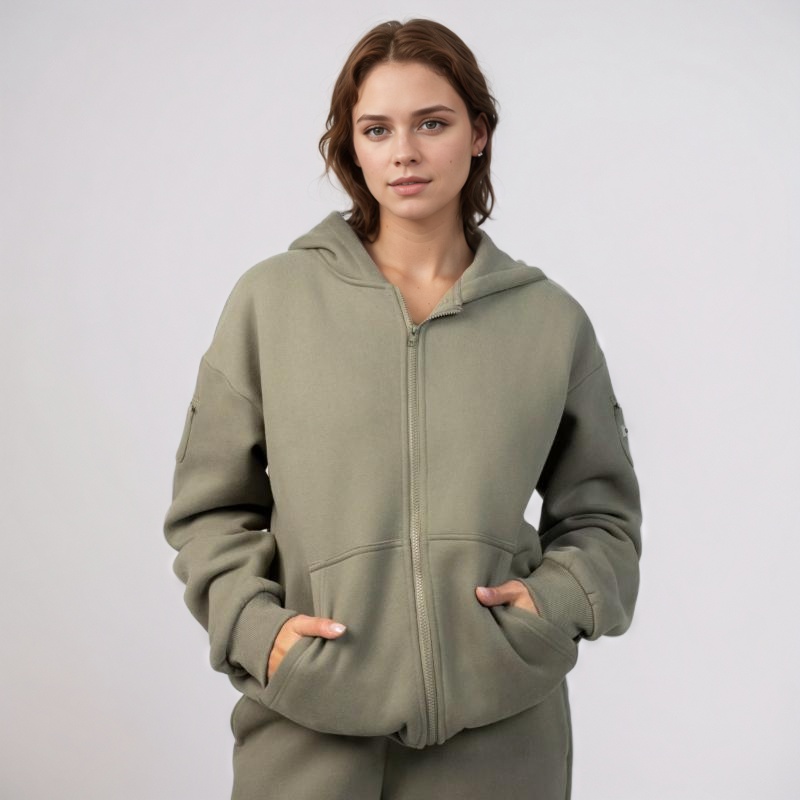 Travel Essentials Zip Hoodie