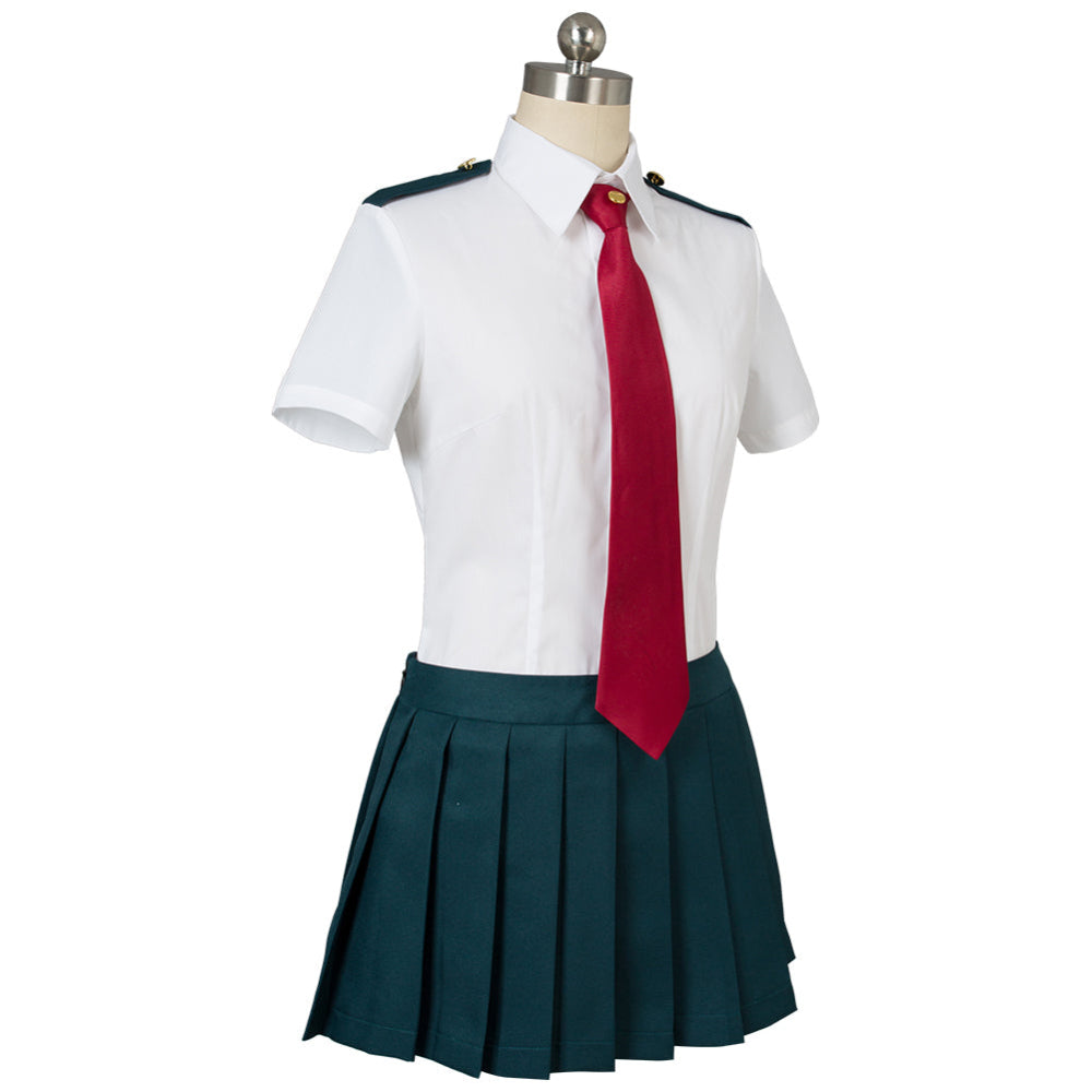 Tsuyu Asui Summer Uniform-Soco Hoodie