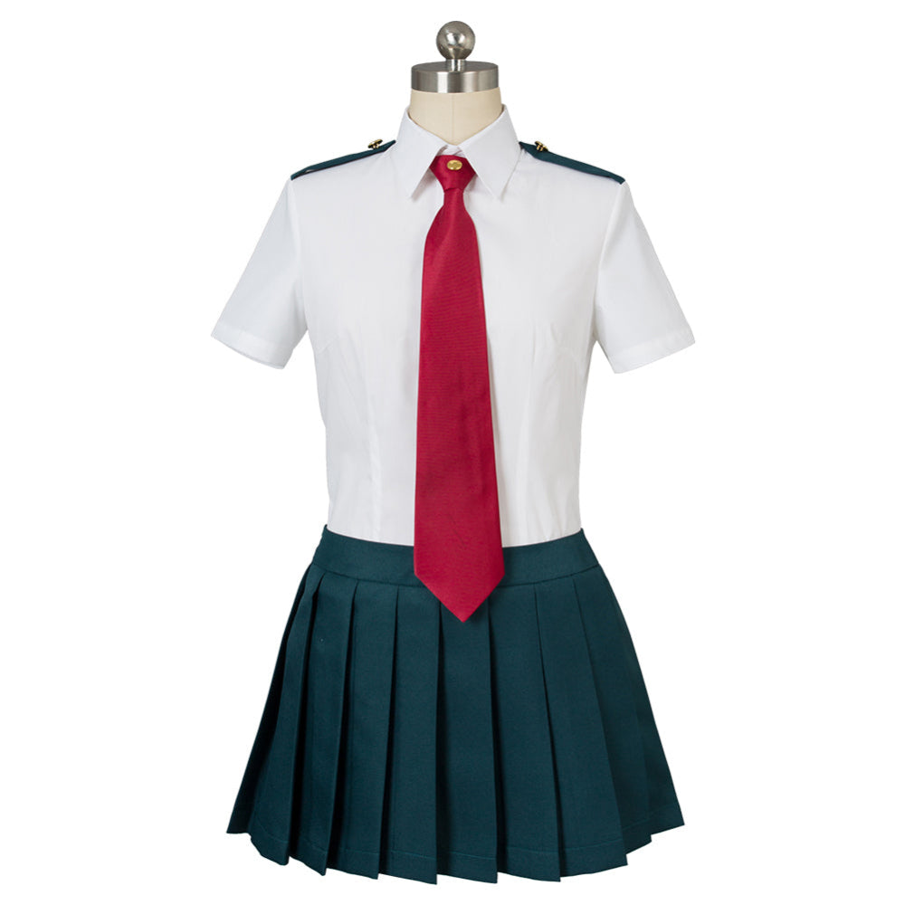 Tsuyu Asui Summer Uniform-Soco Hoodie
