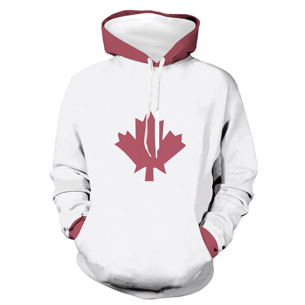 Turning Mei Lee Printed Hoodie-Soco Hoodie