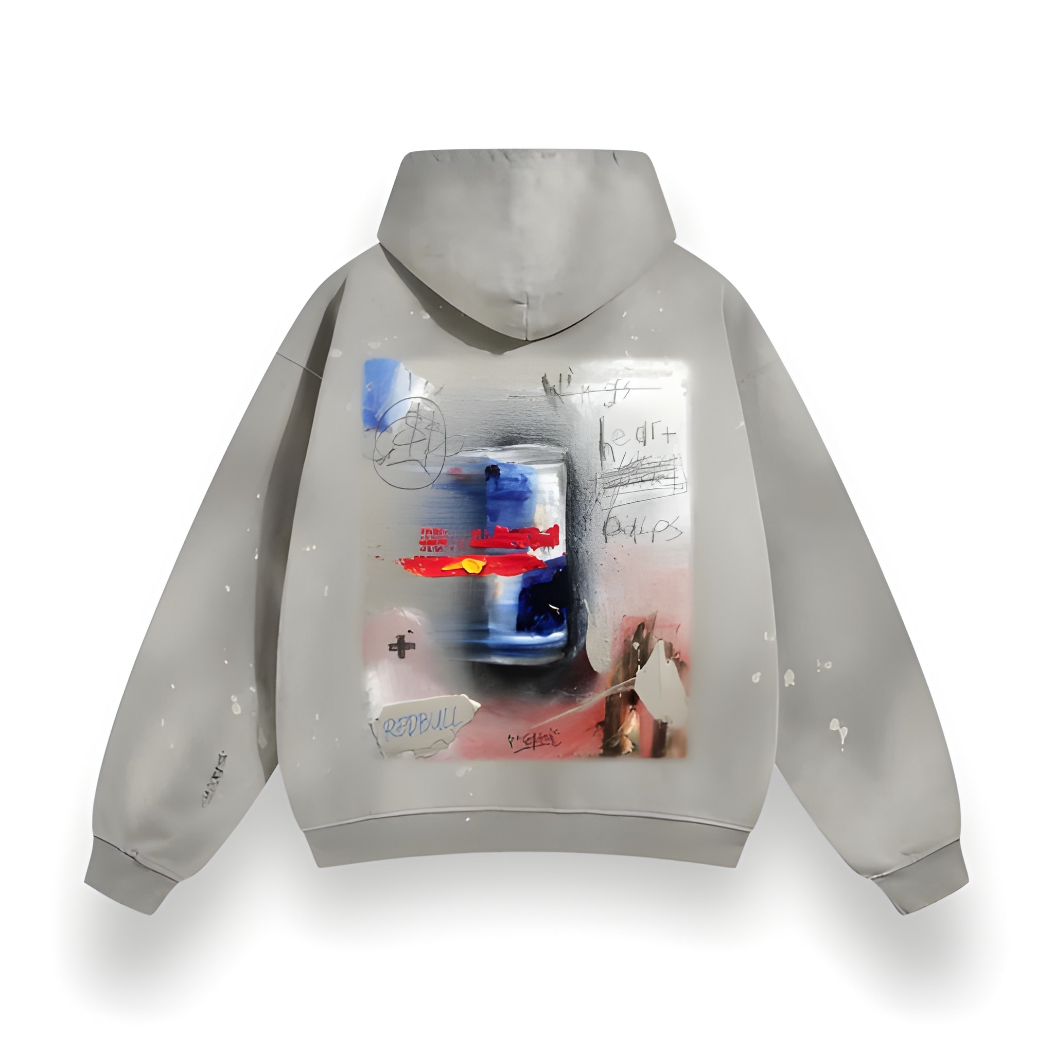 Abstract Graphic Hoodie Art