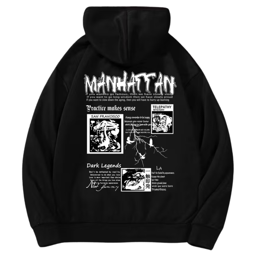 Men Cozy Drawstring Long Sleeve Sweatshirt Hoodie With Kangaroo Pocket