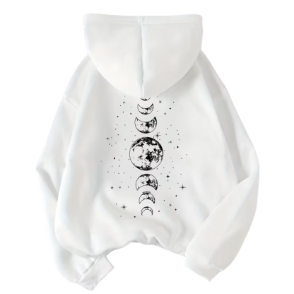 Versatile Streetwear Casual Polyester Blend Zip Up Hoodie