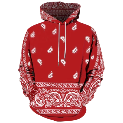 Cool Graphic Pattern Casual Streetwear Printed Hoodie