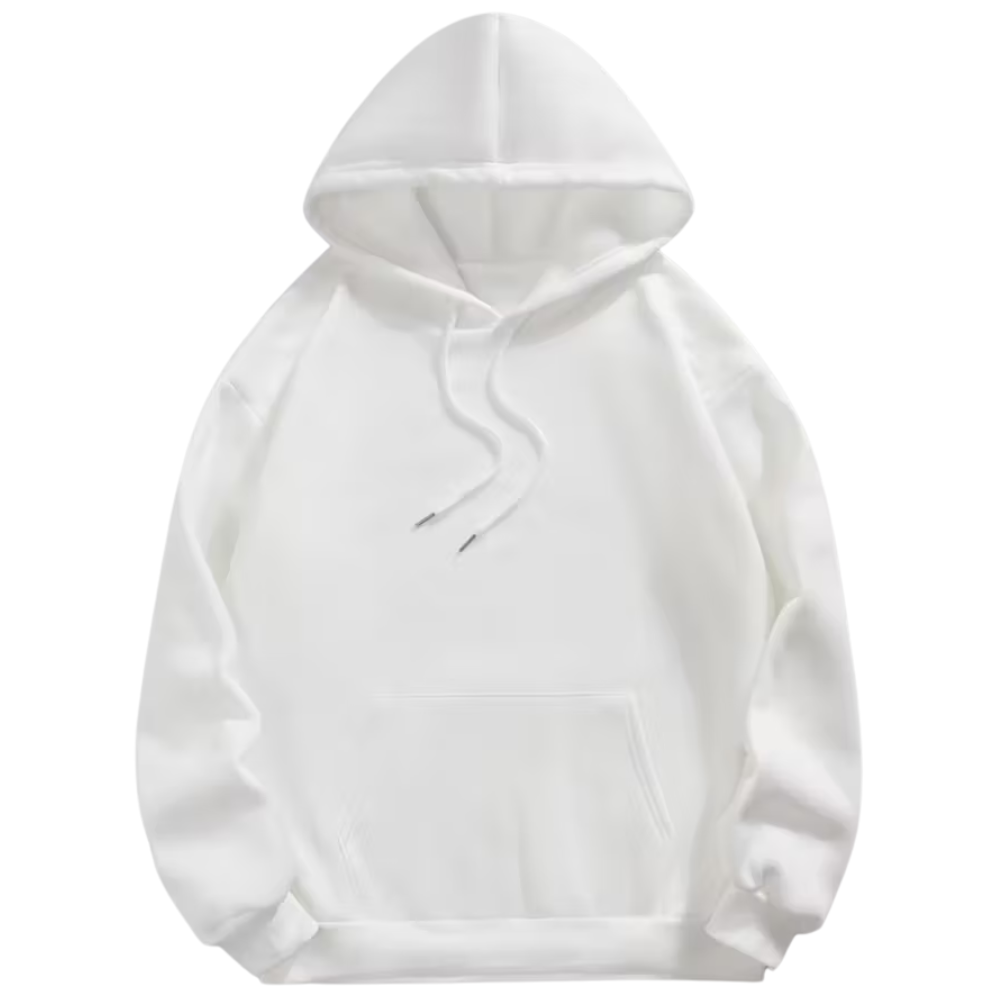 Floral Graphic Print Casual Drawstring Hoodie