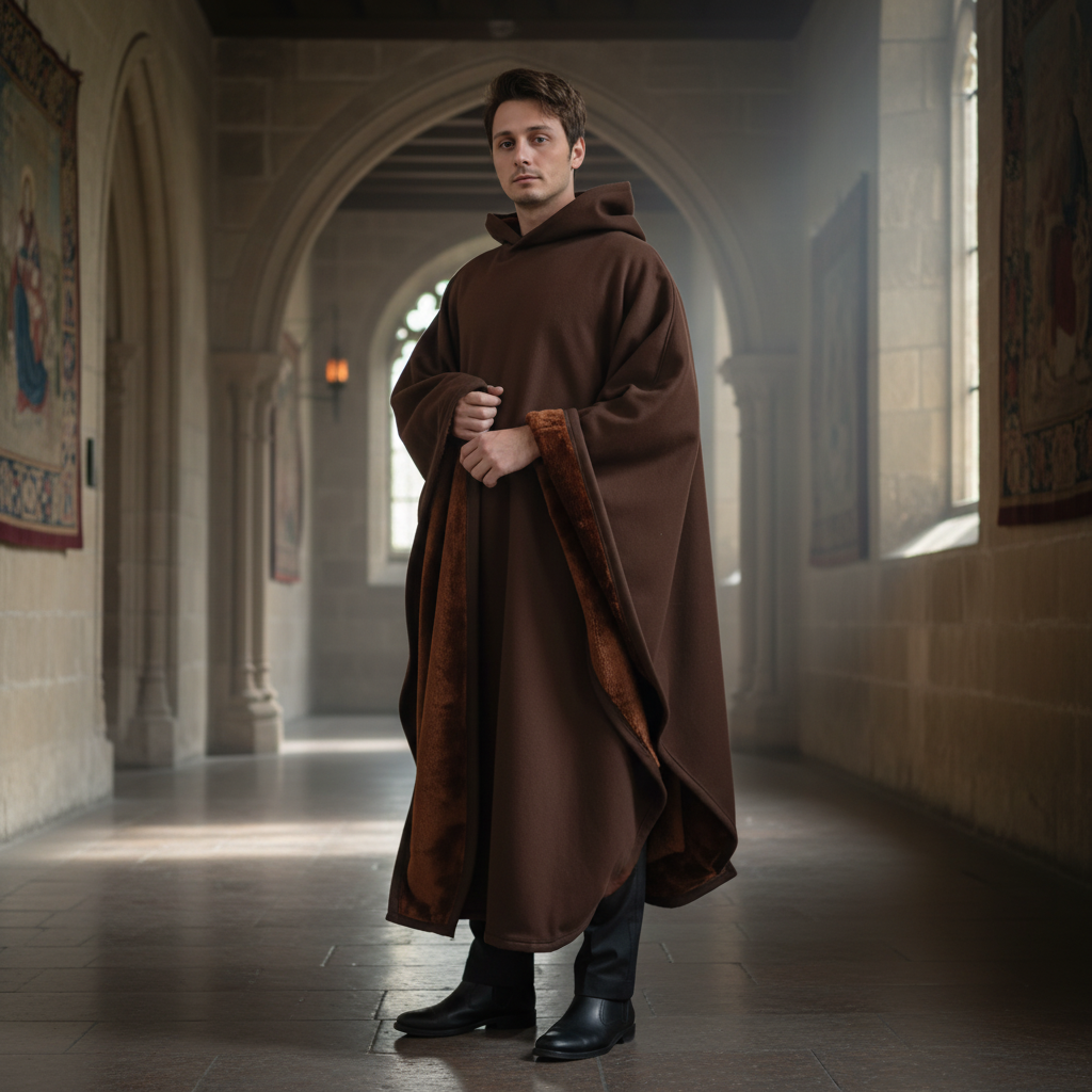 Unisex Cloak Hoodie Oversized Cape Style Design