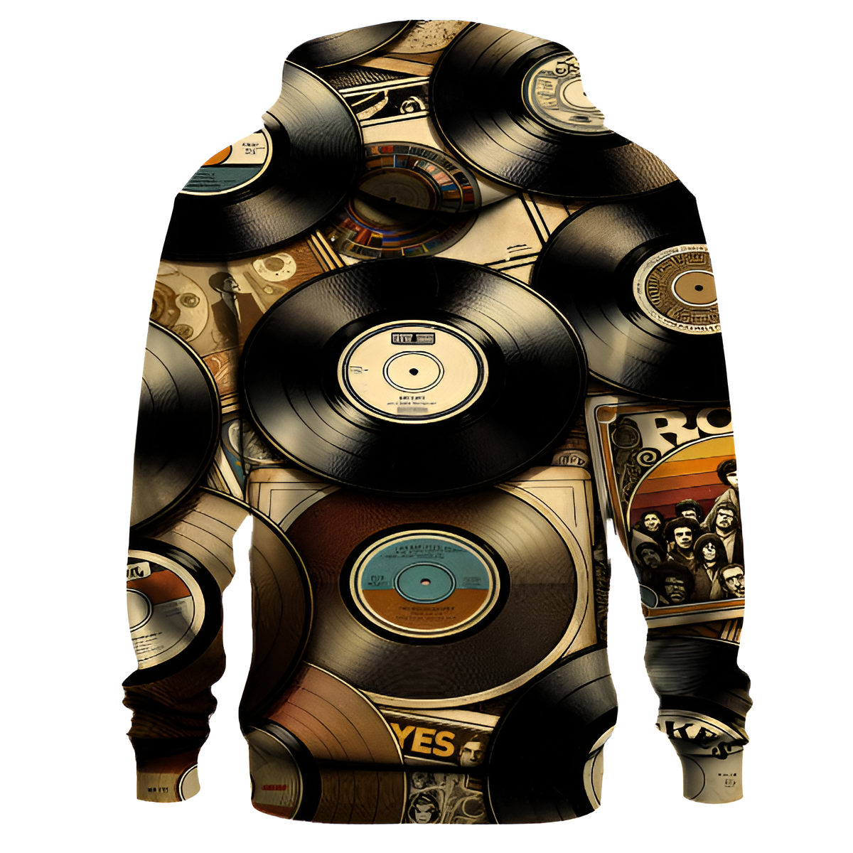 Vintage Vinyl Ensemble Hoodie