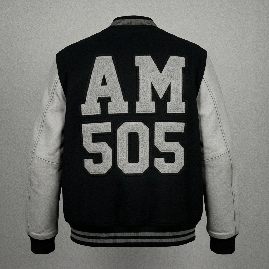 Arctic Monkeys Inspired Varsity Jacket