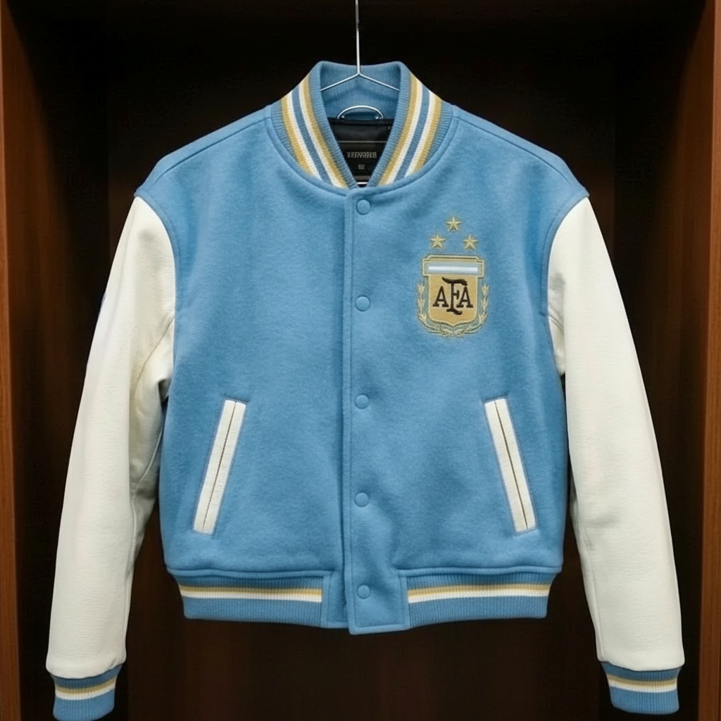 FIFA World Champions Messi Number 10 Varsity Jacket