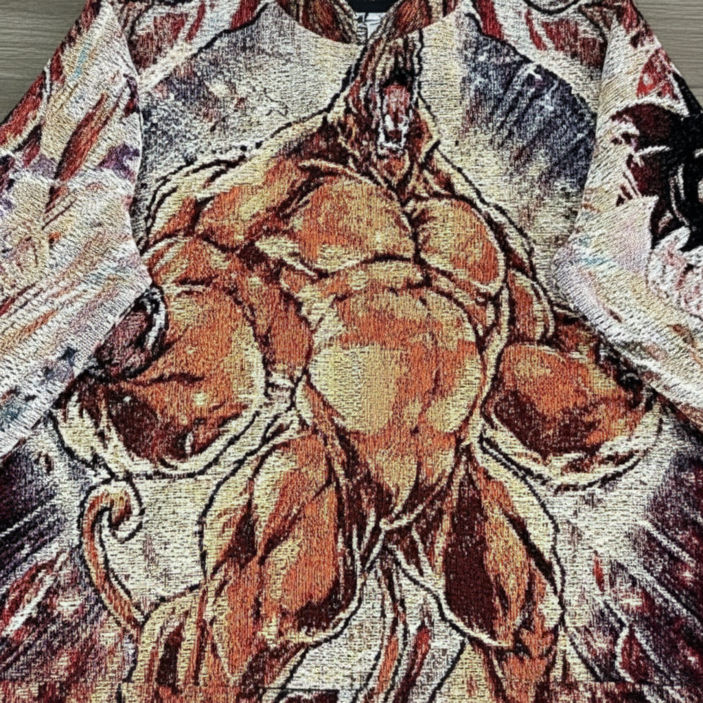 Anime Manga Dragonball Vintage Tapestry Jacket