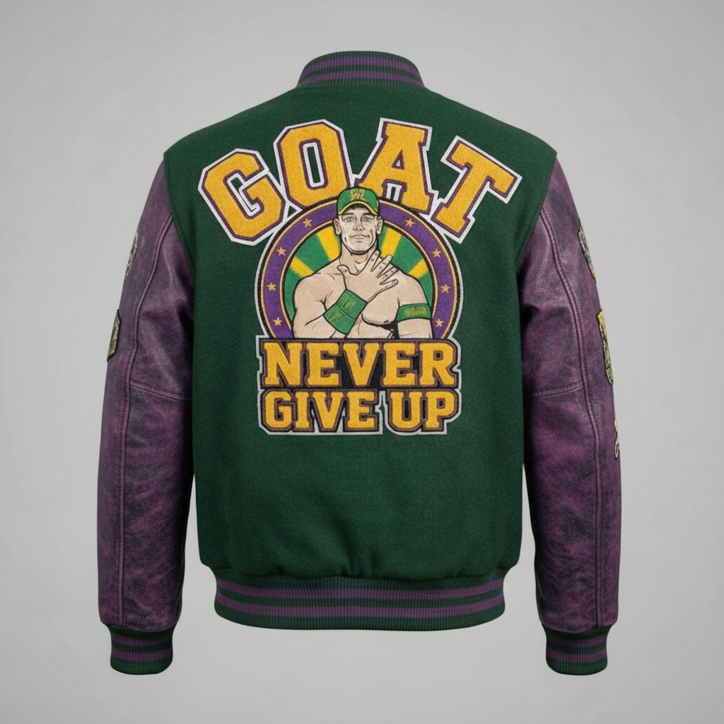 John Cena GOAT Varsity Jacket