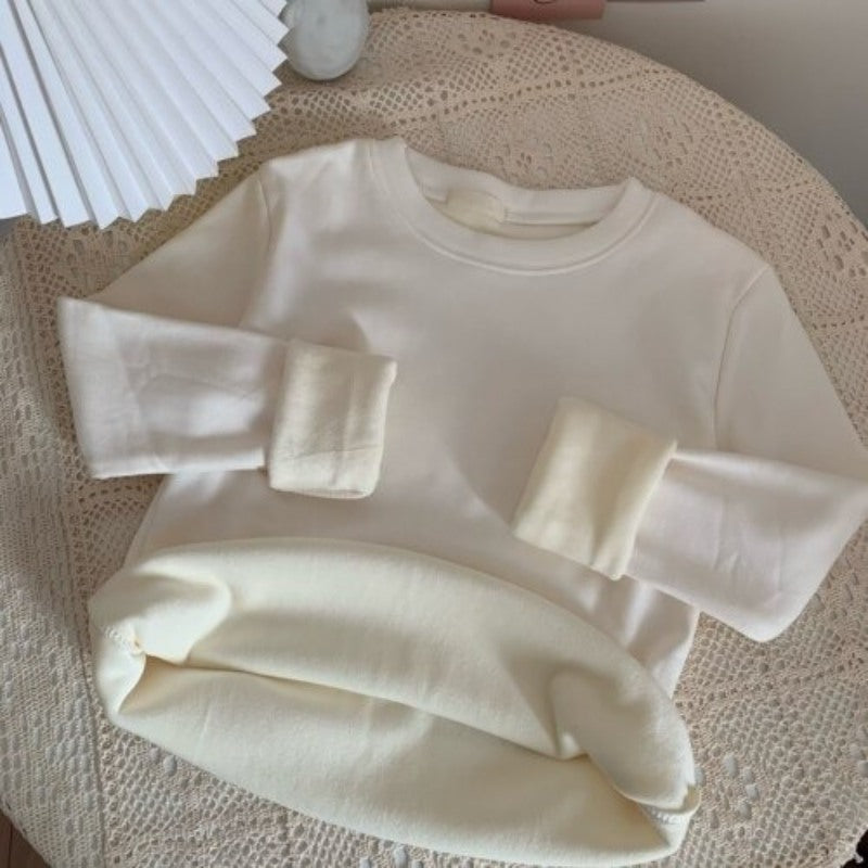Plush Thickened Long Sleeve T-shirts For Women-Soco Hoodie