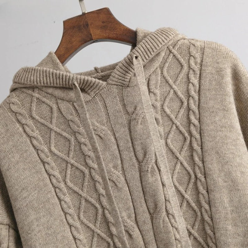 Women's Winter Thick Two Piece Set-Soco Hoodie